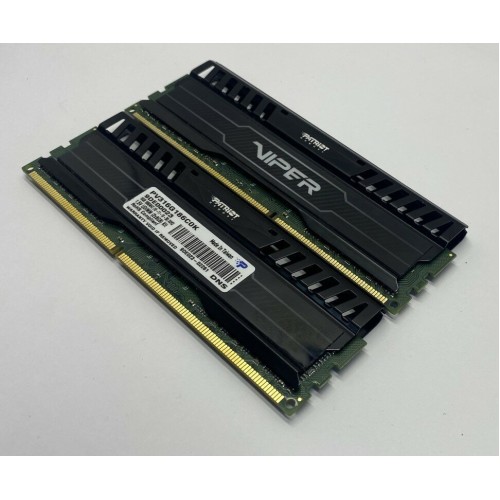 Модуль памяти Patriot DIMM DDR3 16Gb VIPER3 KIT (8GbX2) 1866MHz CL10 [PV316G186C0K] Black Mamba